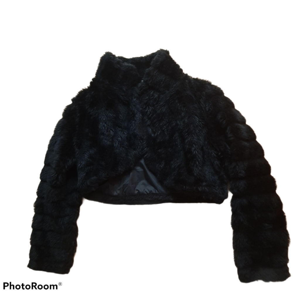 Vintage Rabbit Faux Fur Jacket - Picture 2 of 2